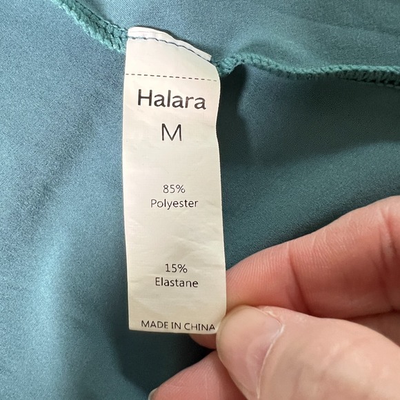 HALARA Teal Maxi Dress with Spaghetti Straps - Picture 5 of 6